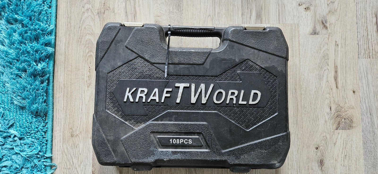 KRAFTWORLD 108-delige doppenset in koffer, Doe-het-zelf en Verbouw, Ophalen of Verzenden, Gebruikt