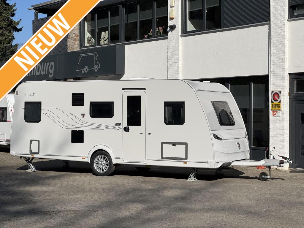 Tabbert Senara 550DMK , 2e Pinksterdag open, Caravans en Kamperen, Standaardzit, Tabbert, Particulier, Overige typen