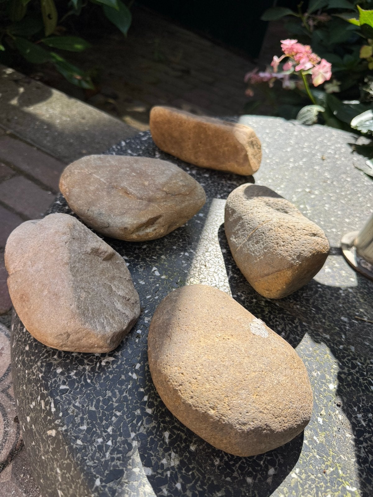 Decoratieve Keien voor Tuin of Interieur, Ophalen, Overige materialen, Gebruikt, Bruin