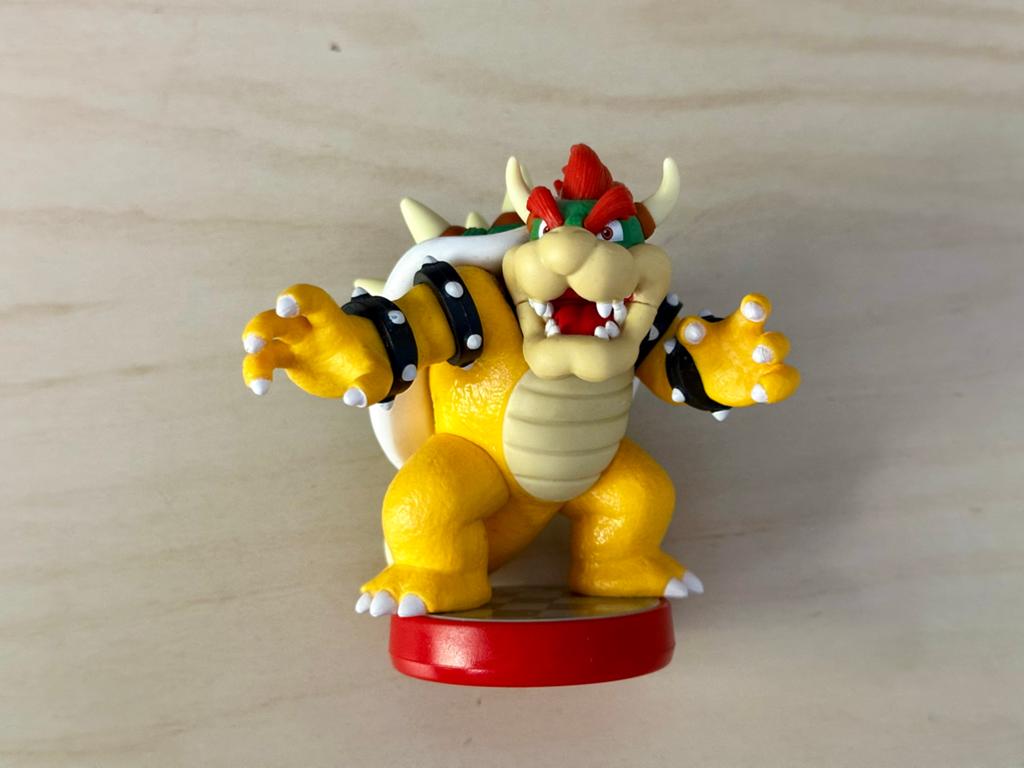 Bowser Amiibo Super Mario Collectible Figuur, Spelcomputers en Games, Ophalen of Verzenden, Zo goed als nieuw