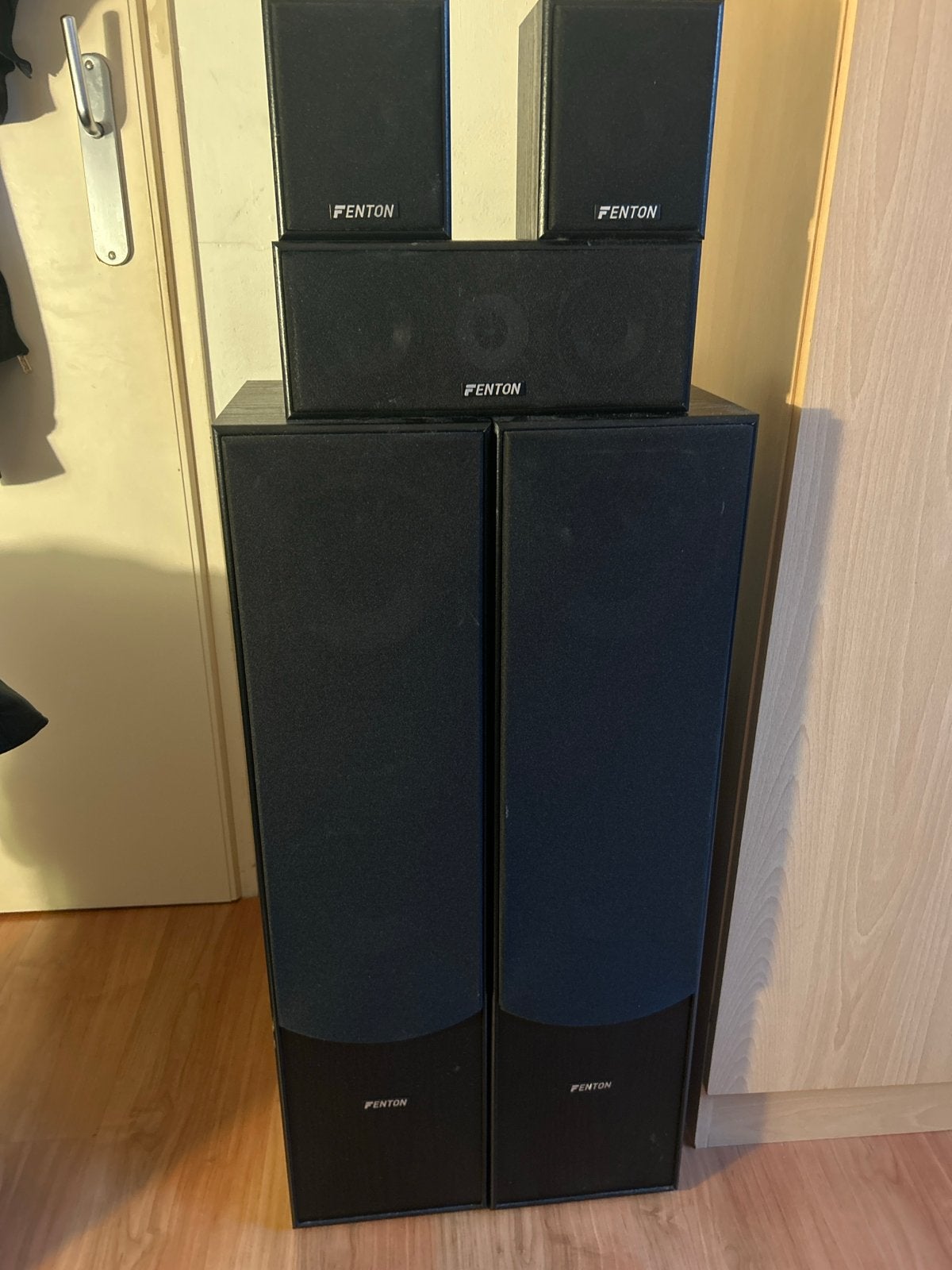 Fenton 5.0 Surround Sound Systeem - Complete Set, Audio, Tv en Foto, Luidsprekers, Overige merken, Gebruikt, Ophalen of Verzenden