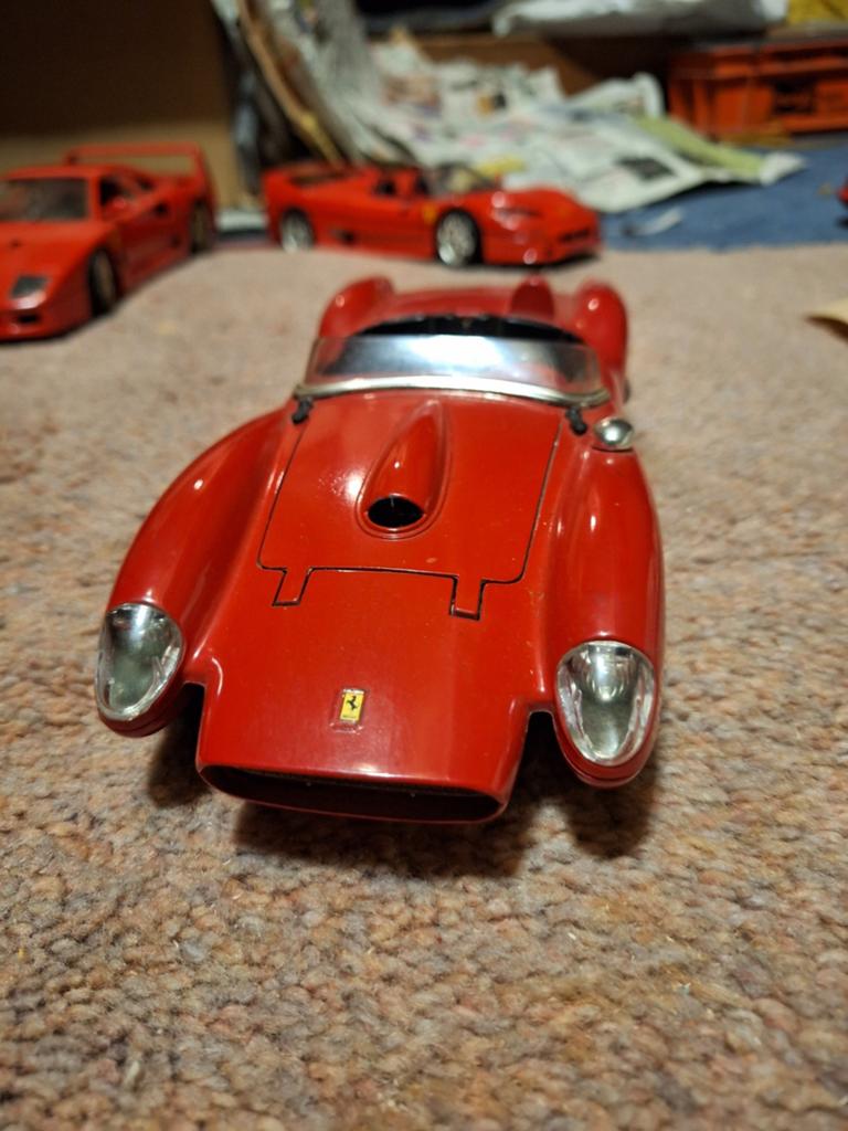 Ferrari 1:18 burago, Ophalen of Verzenden, Zo goed als nieuw, Bburago