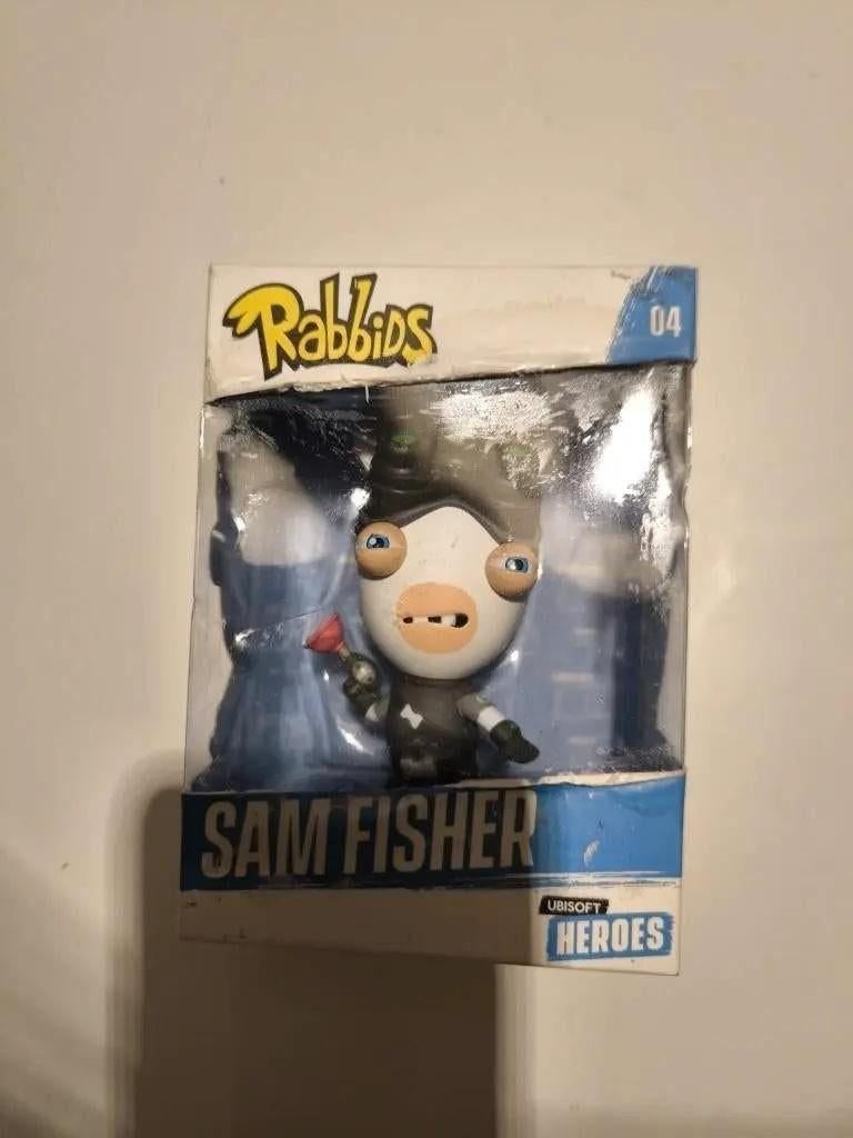 Heroes Collection - Rabbids Sam Fisher Chibi Figure, Verzamelen, Poppetjes en Figuurtjes, Ophalen of Verzenden, Nieuw