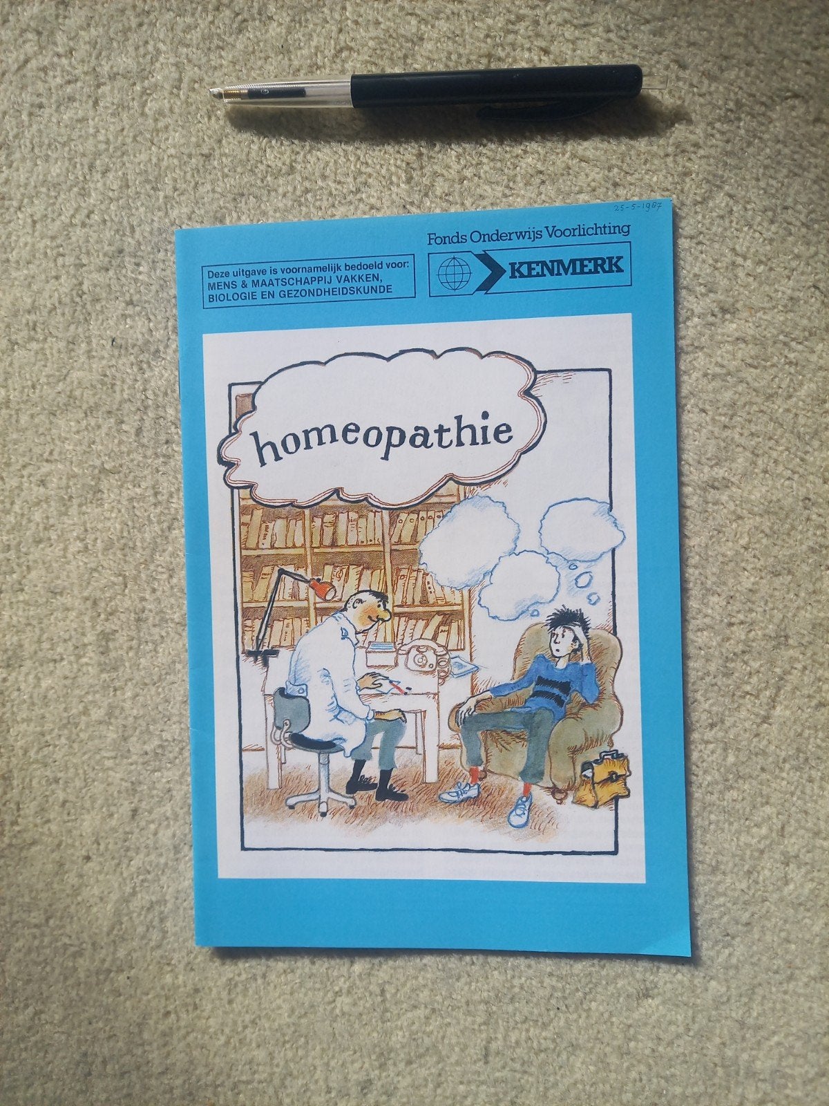 HOMEOPATHIE - Kenmerk 1985, Zorn Uitgeverij, Verzenden, 1980 tot heden, Nederland, Tijdschrift