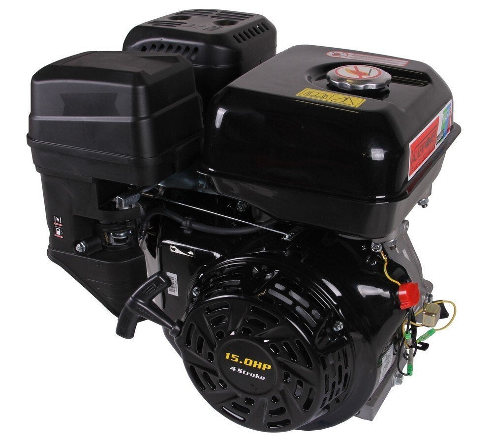 Benzinemotor hand start 13pk asmaat 25mm, Verzenden