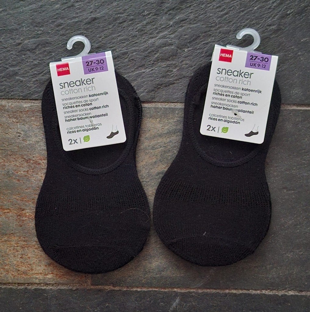 Nieuw! Hema sneakersokken – maat 27-30, Ophalen of Verzenden, Nieuw, Jongen of Meisje, Sokken
