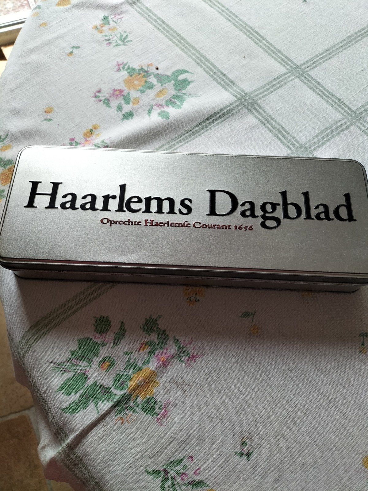 blik Haarlems dagblad, Ophalen of Verzenden, Overige