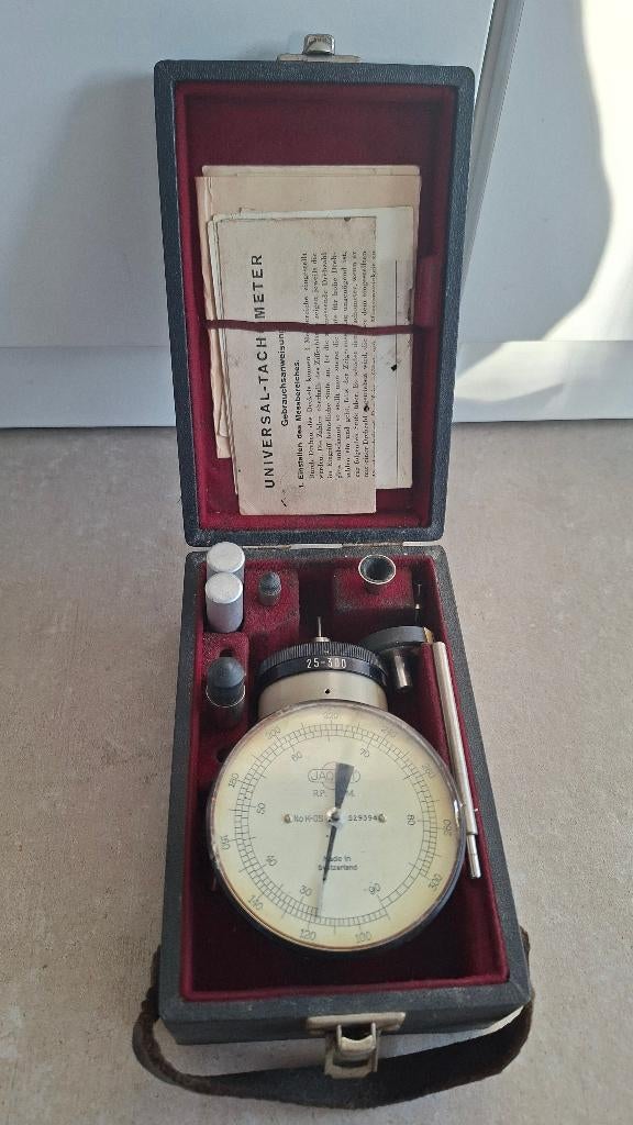 Jacquet 3 ranche hand Tachometer, Ophalen of Verzenden