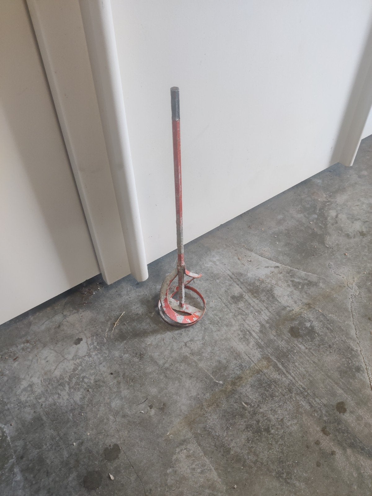 Gebruikte pleister menger voor boormachine, Ophalen of Verzenden, Gebruikt, Overige typen