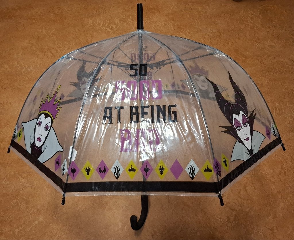 Disneyland parijs villains paraplu, Verzamelen, Ophalen of Verzenden, Overige figuren, Nieuw, Overige typen