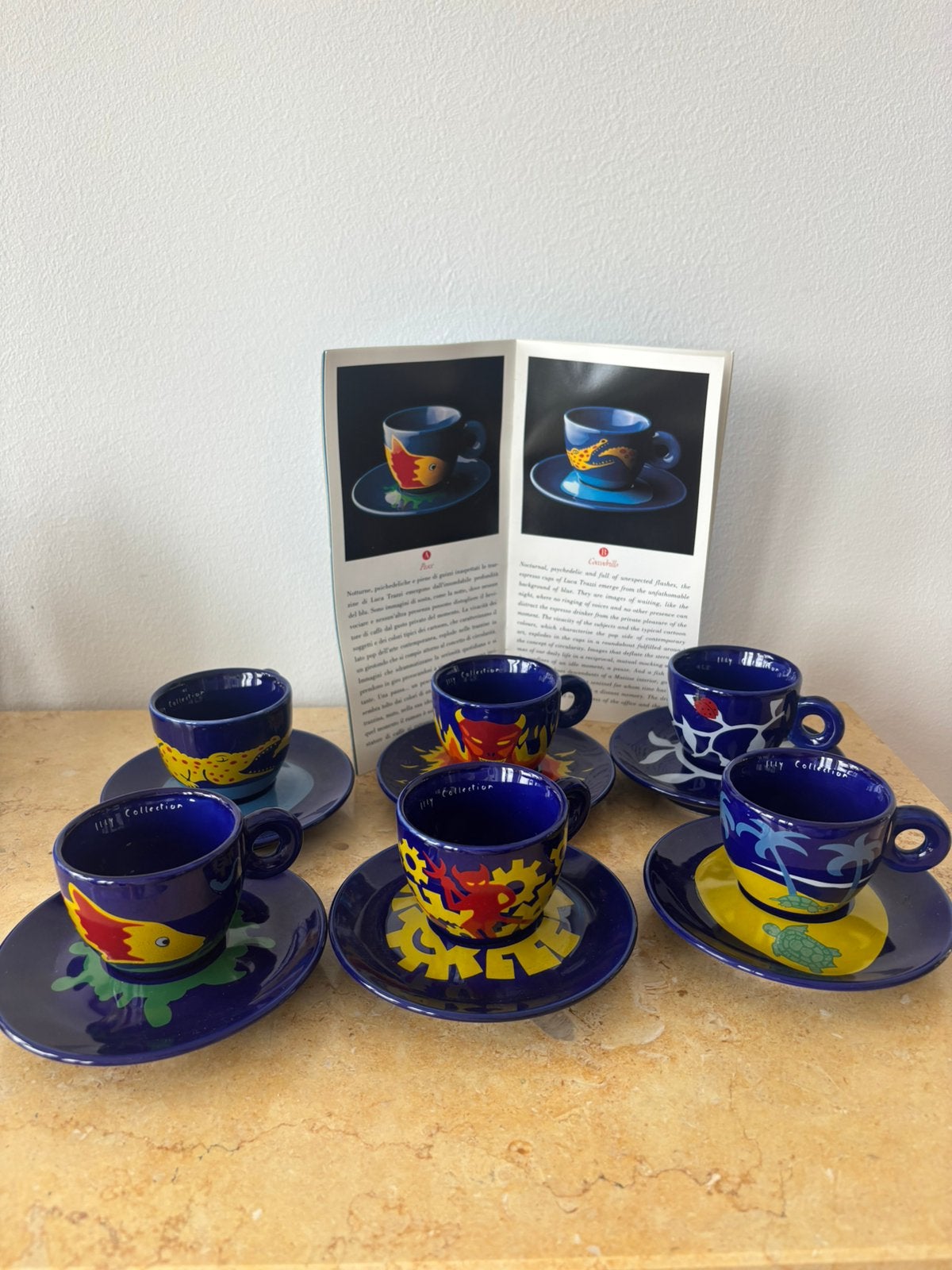 Illy espresso cups, Ophalen of Verzenden, Porselein, Kop en/of schotel