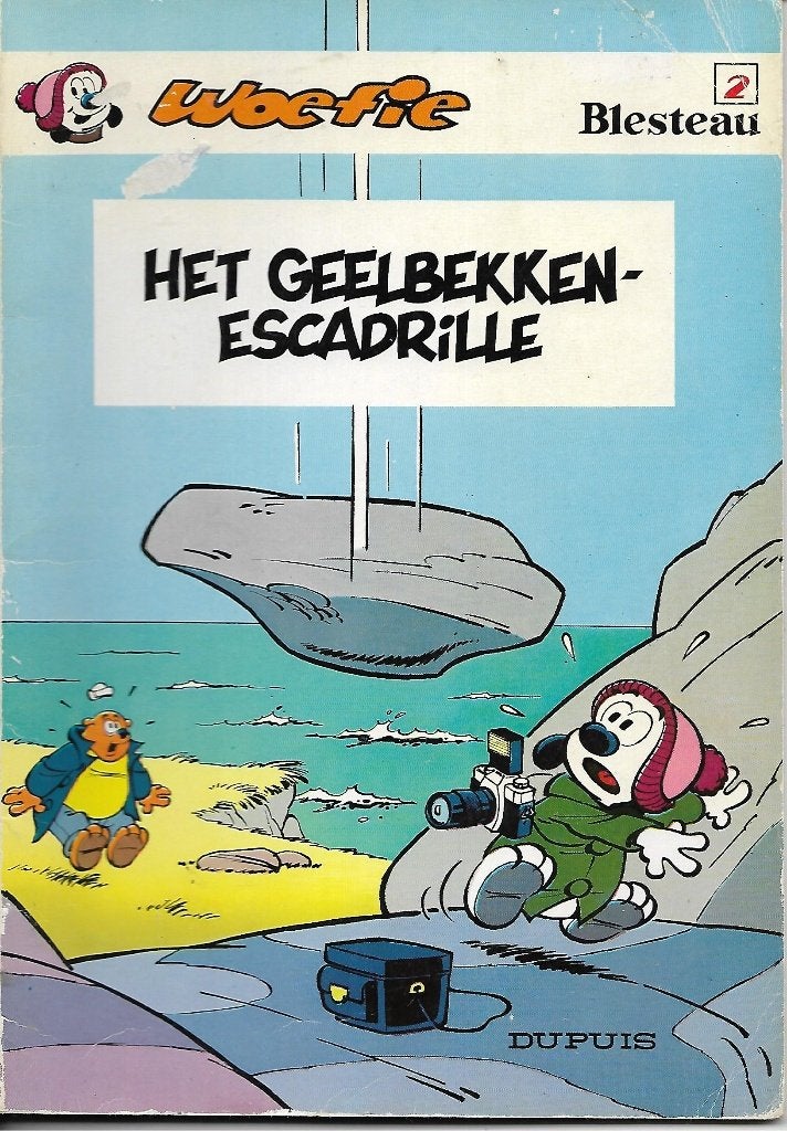 Woefie - Het geelbekken escadrille, Eén stripboek, Ophalen of Verzenden, Gelezen
