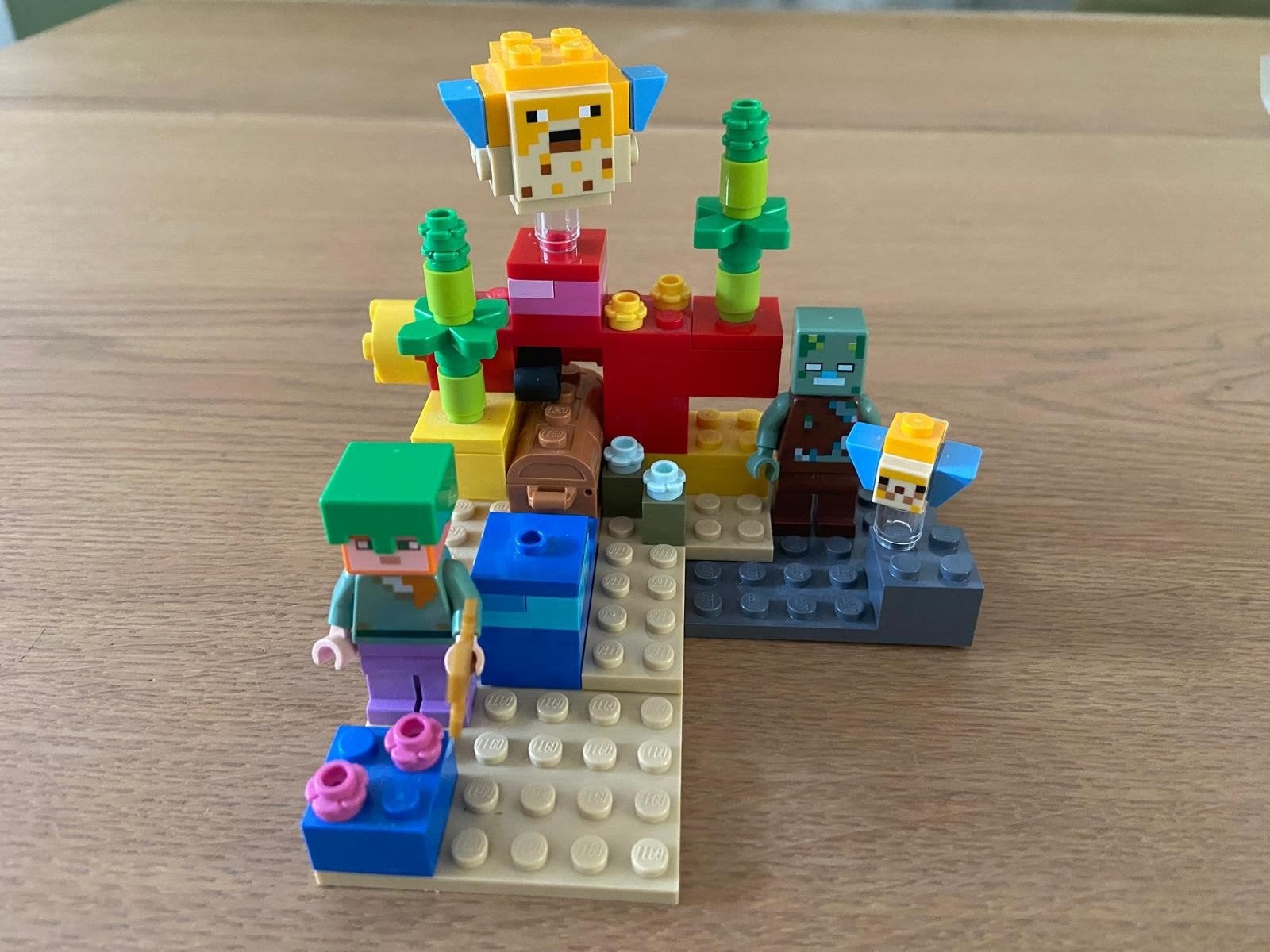Lego Minecraft Het Koraalrif (21164), Compleet, Minecraft, Lego, Ophalen of Verzenden