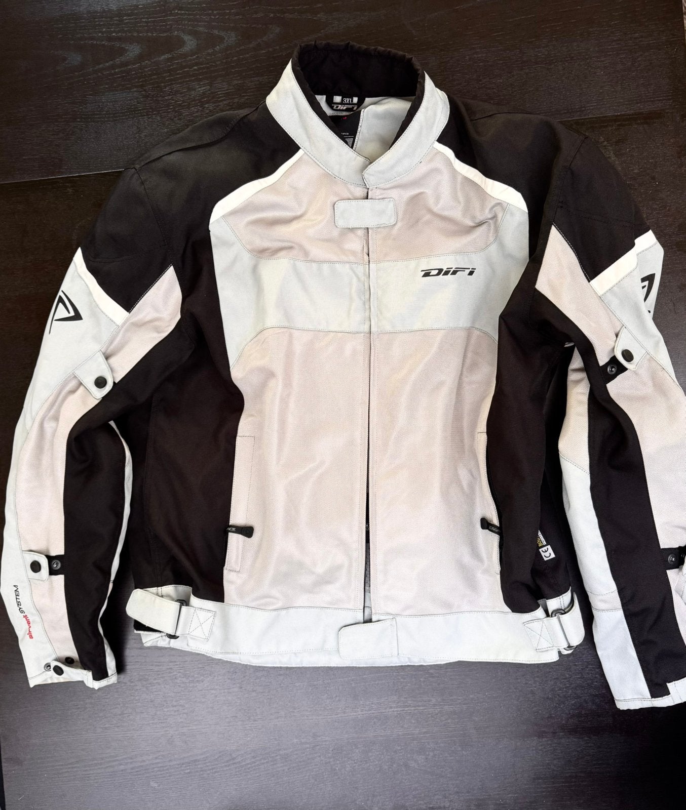 Difi heren “doorwaai” motorjas!, Motoren, Kleding | Motorkleding, Ophalen of Verzenden, Tweedehands, Heren, Jas | textiel
