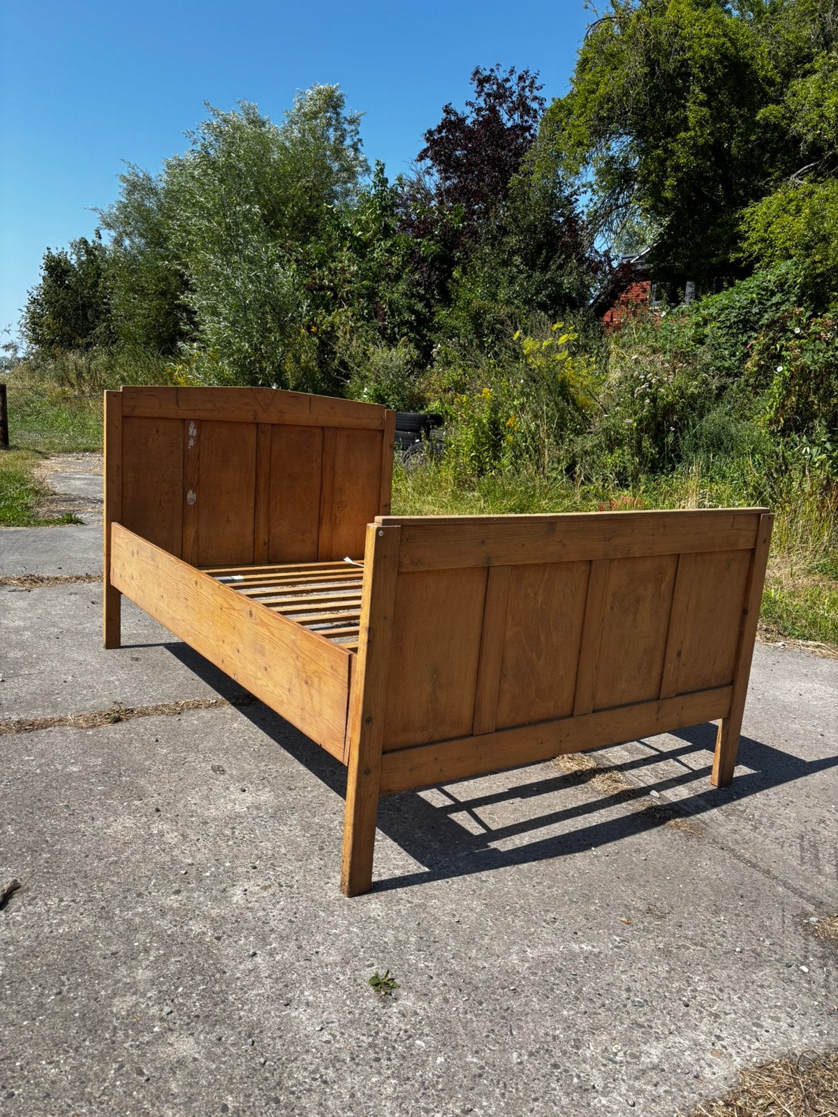 Prachtig oud bed!, Ophalen