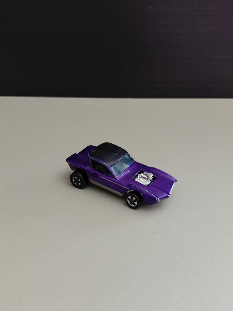 Vintage Hot Wheels Redline Python Purple w/ Dark Interior HK, Hobby en Vrije tijd, Modelauto's | Overige schalen, Ophalen of Verzenden