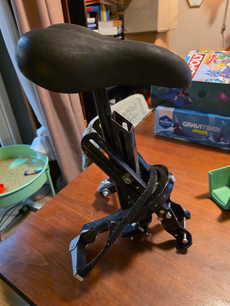 Zadeltje voor kind op de fiets, Ophalen of Verzenden, Gebruikt