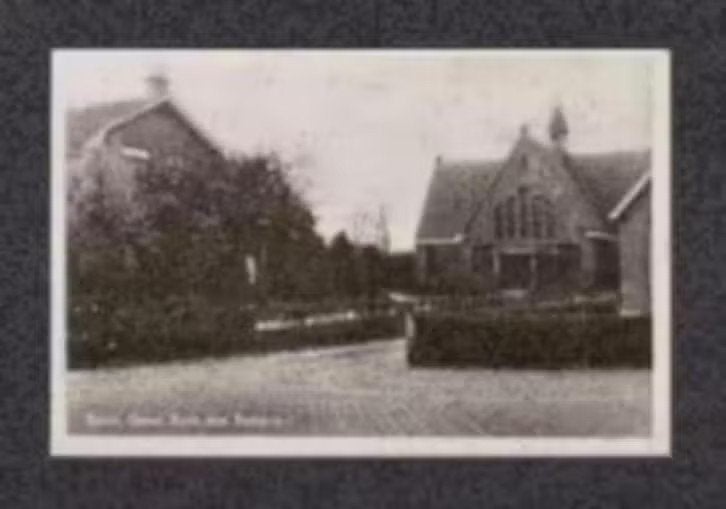 Enter Gereformeerde Kerk met Pastorie 1948., Ophalen of Verzenden, 1940 tot 1960, Ongelopen, Overijssel