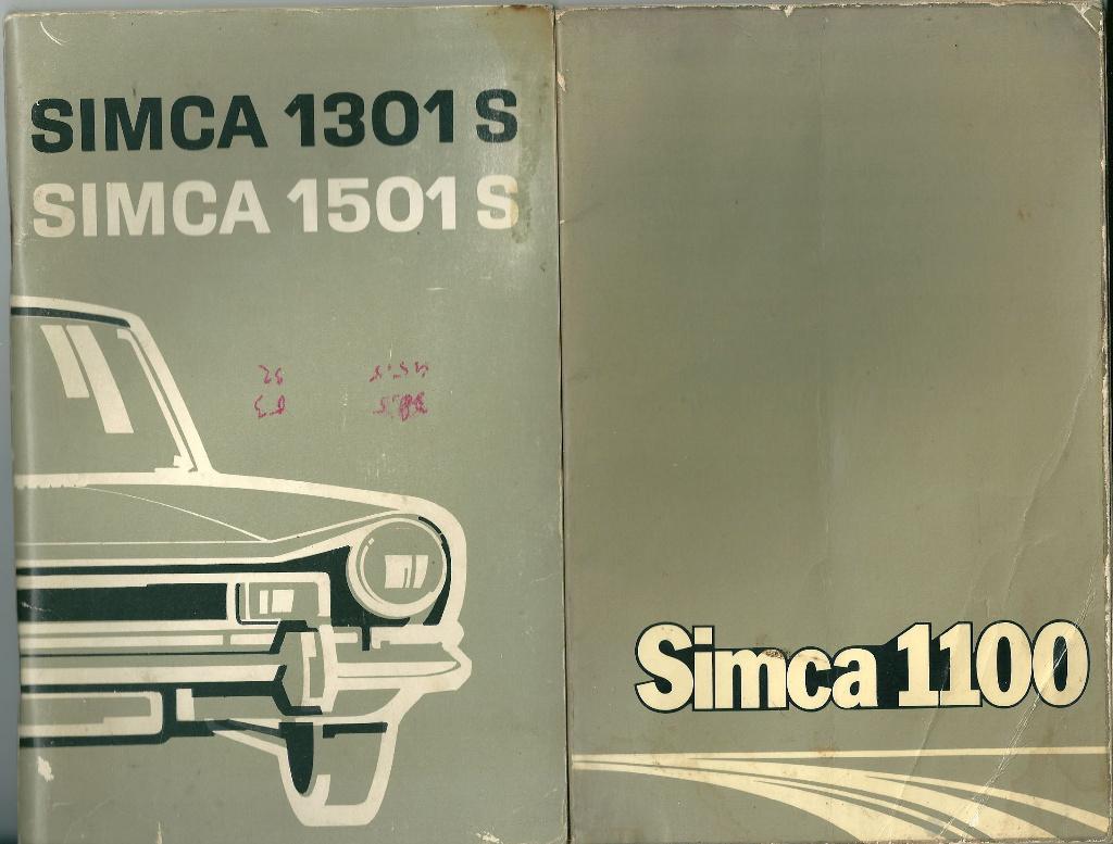 Simca 1301 / 1501 handleiding instructieboekje, Ophalen of Verzenden