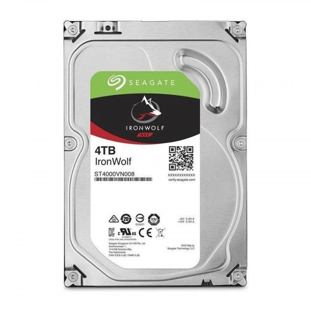 2x Seagate IronWolf 4TB NAS HDD | ST4000VN008 | SMART Goed, Intern, Gebruikt, Server, Ophalen of Verzenden