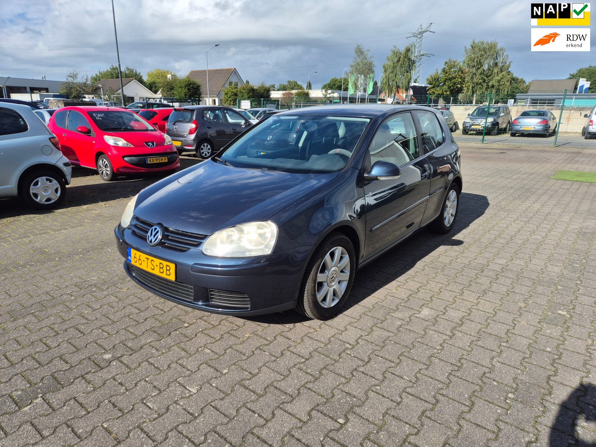 Volkswagen Golf Volkswagen Golf 1.4 Optive, Auto's, Voorwielaandrijving, Dealer onderhouden, Stof, Gebruikt
