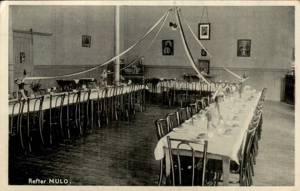 Moerdijk - Refter - MULO, Ophalen of Verzenden, 1920 tot 1940, Gelopen, Noord-Brabant