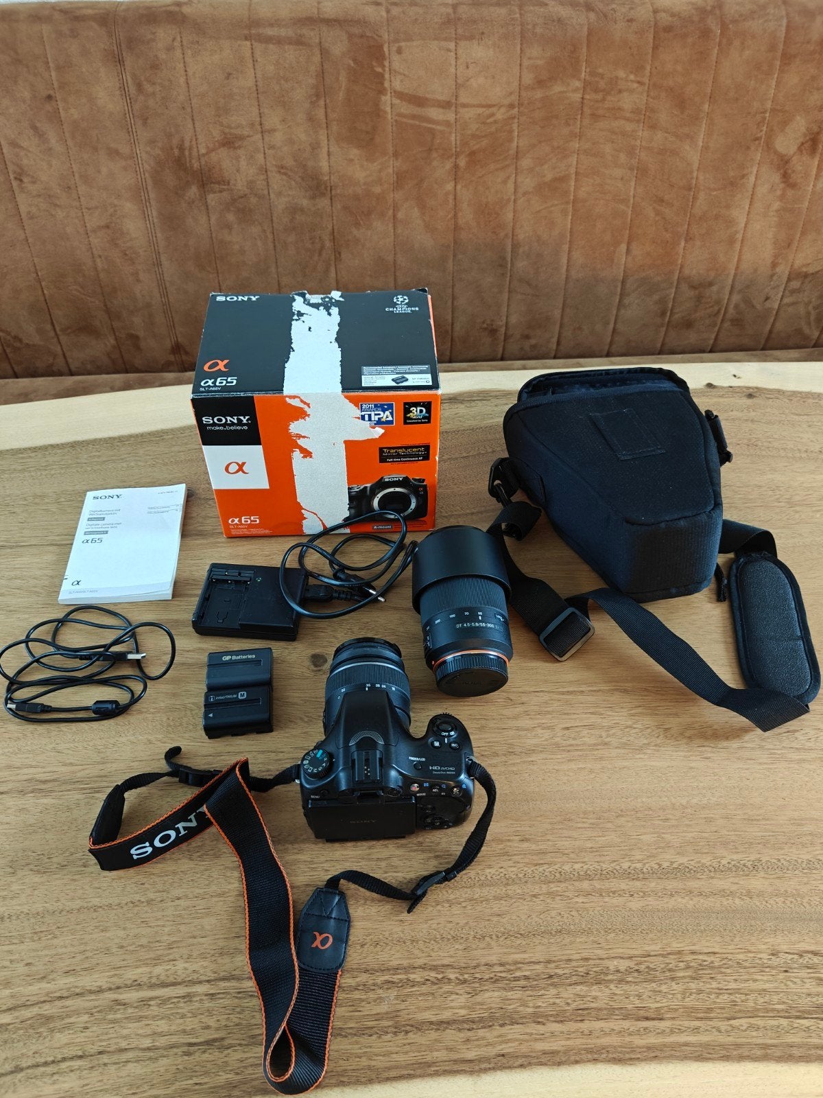 Sony A65 incl. 300 mm lens, Ophalen, Sony, 8 keer of meer