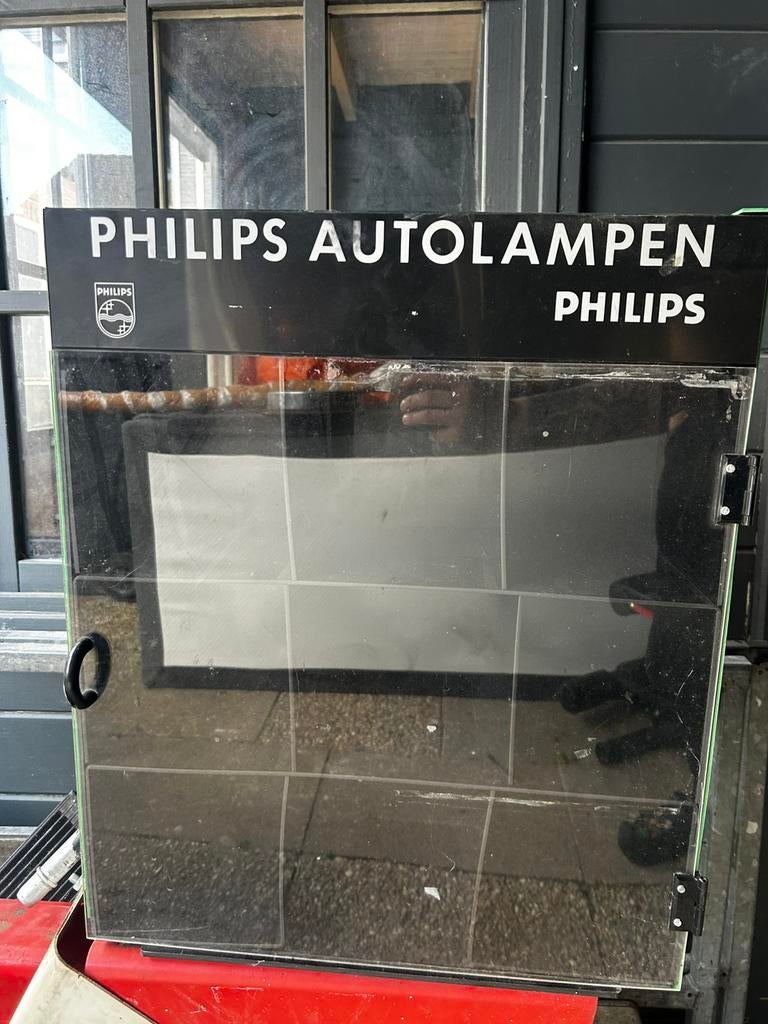 Philips autolampen kast, Verzamelen, Ophalen of Verzenden, Huis en Inrichting