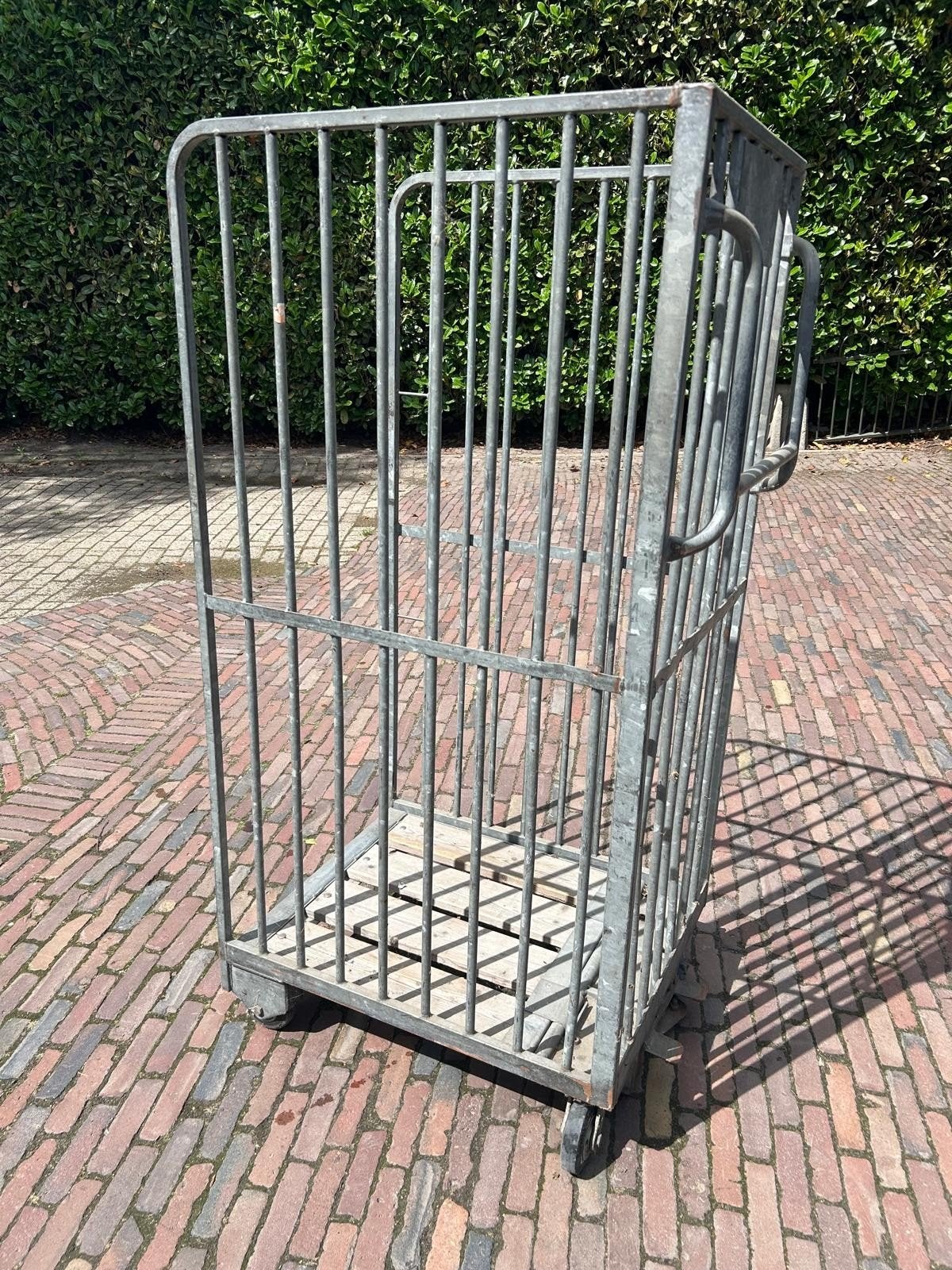 Rolcontainer, 100 liter of meer, Ophalen, Gebruikt, Transportkar