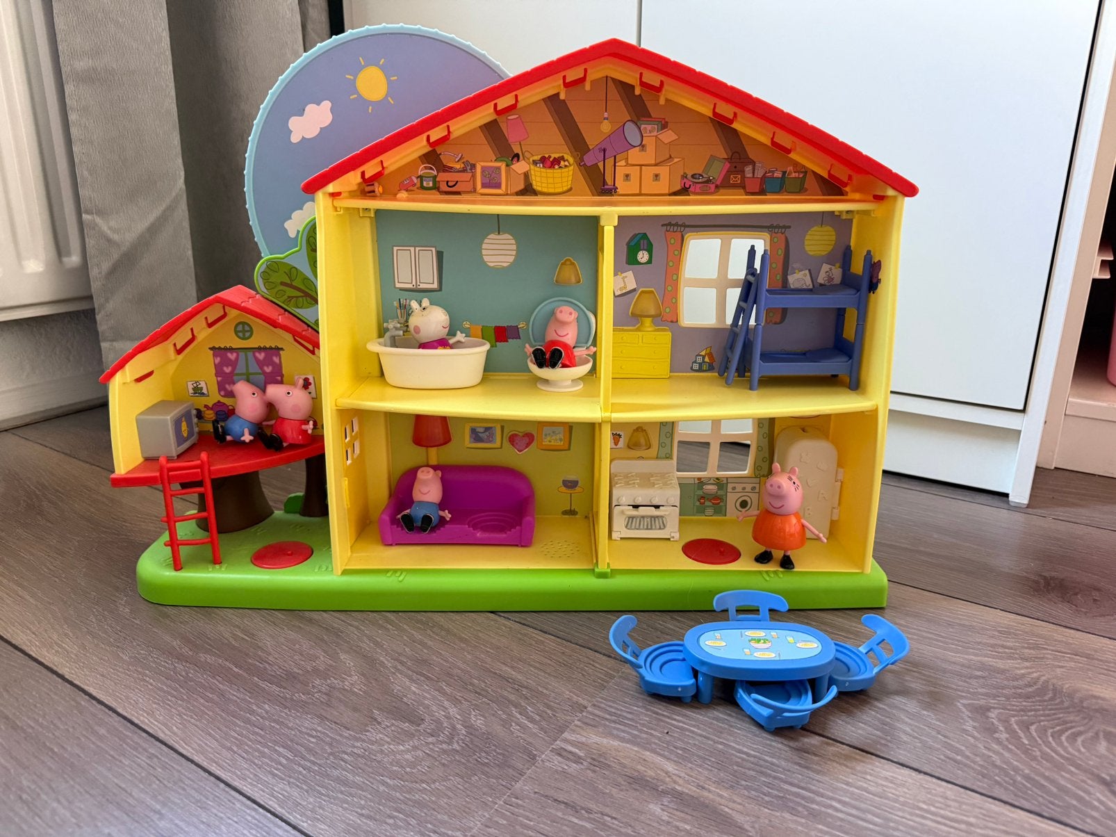 Peppa Pig speelhuis, Ophalen, Zo goed als nieuw, Poppenhuis