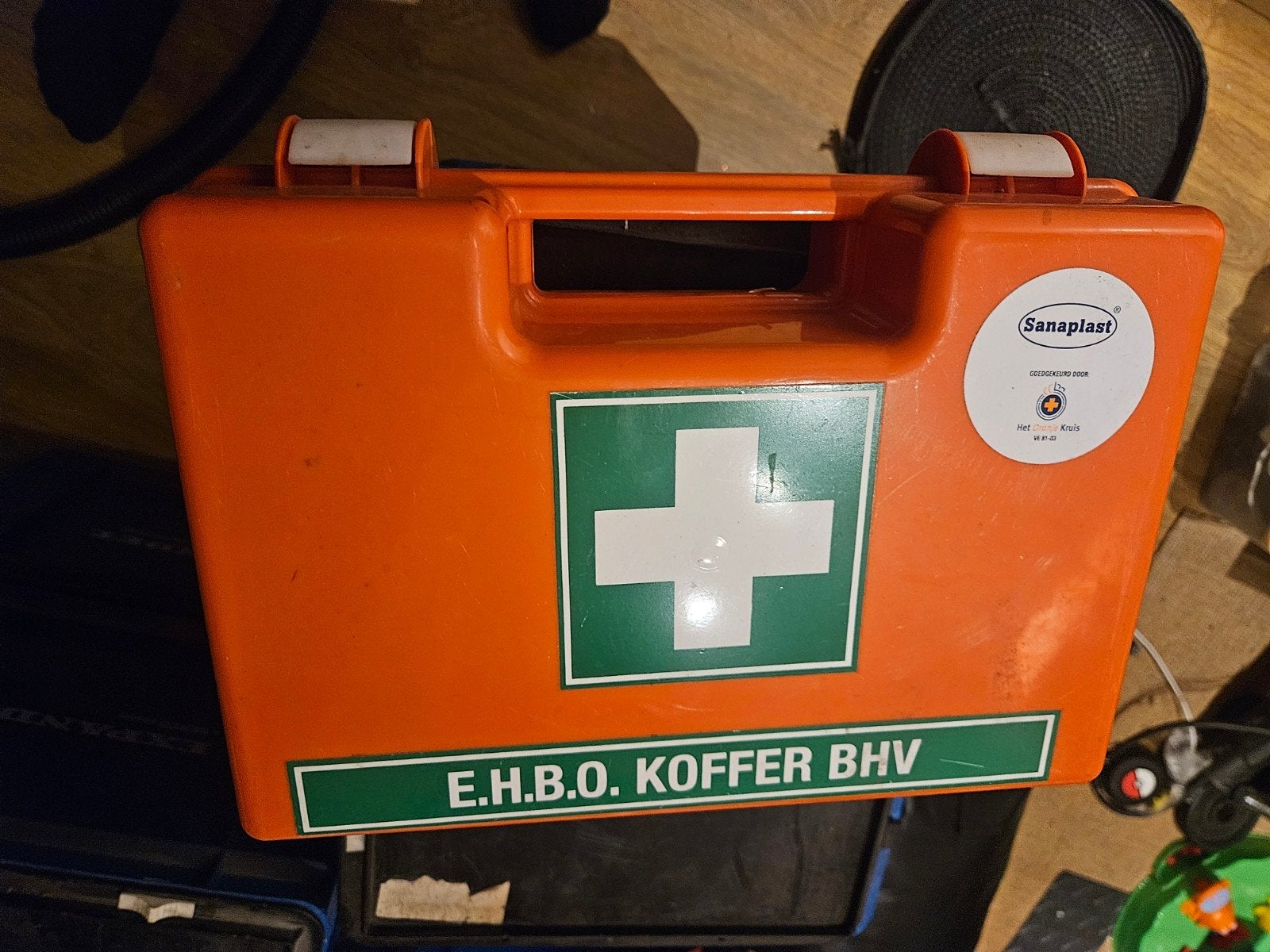Complete E.H.B.O. Koffer BHV / Verbandkoffer - Sanaplast, Diversen, Ophalen of Verzenden