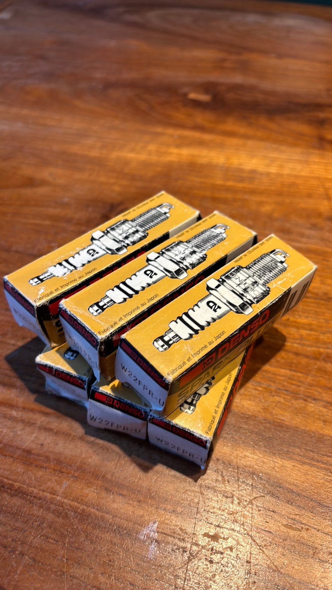 6x nieuwe Denso W22FPR-U bougies(€10), Ophalen, Nieuw