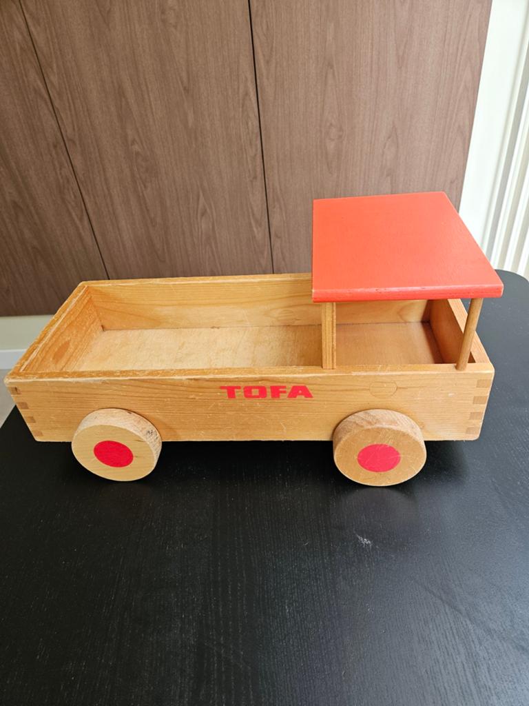 Houten speelgoed auto, Ophalen of Verzenden