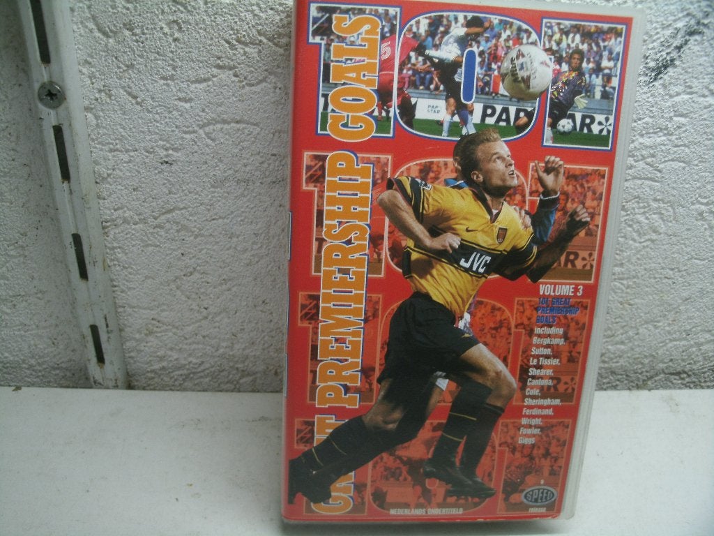 vhs 201b 101 great premiership goals vol 111, Alle leeftijden, Ophalen of Verzenden, Gebruikt, Komedie