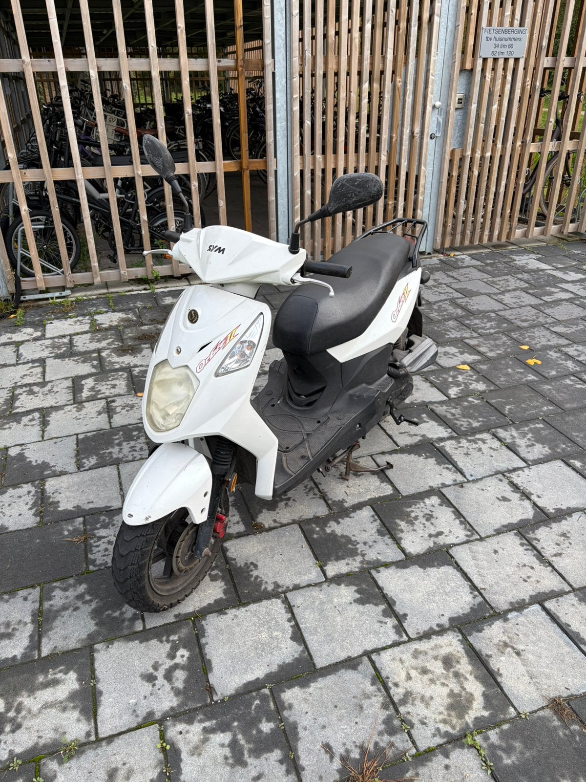 Sym Orbit 2 snor, Ophalen, Zo goed als nieuw, Benzine, Orbit