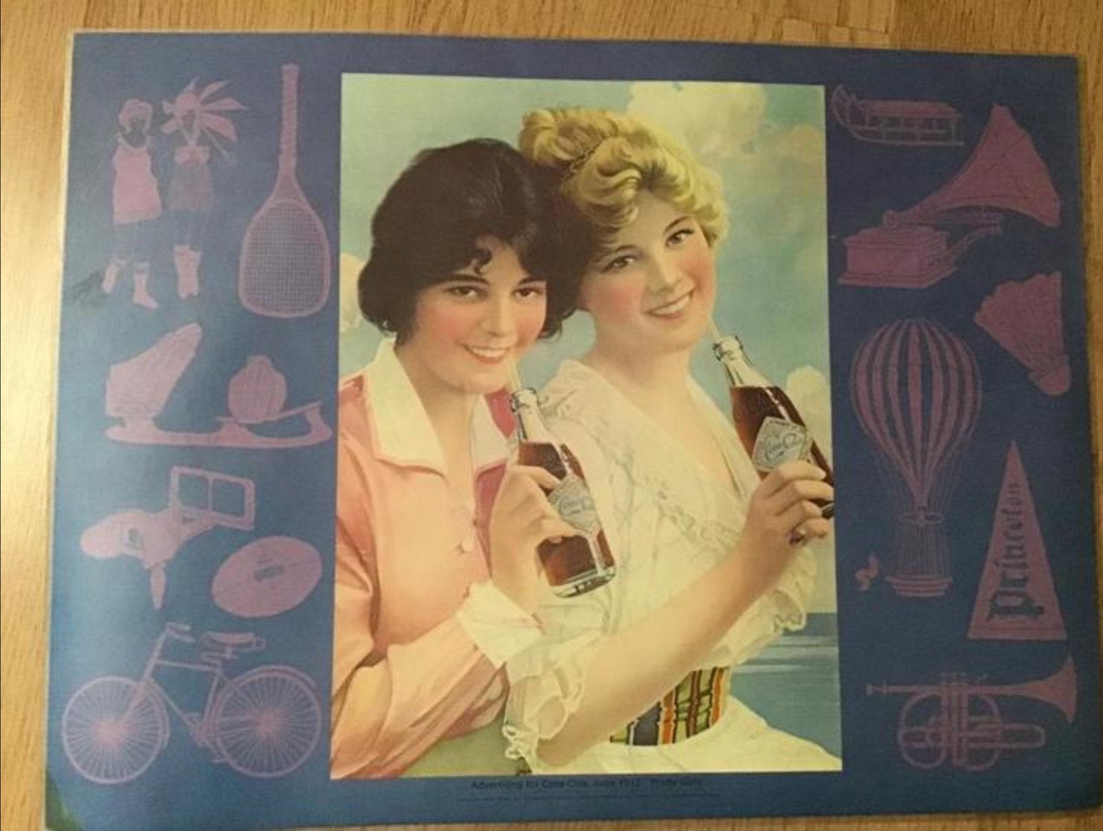 Coca-Cola placemats, Verzamelen, Merken en Reclamevoorwerpen, Zo goed als nieuw, Gebruiksvoorwerp, Ophalen of Verzenden
