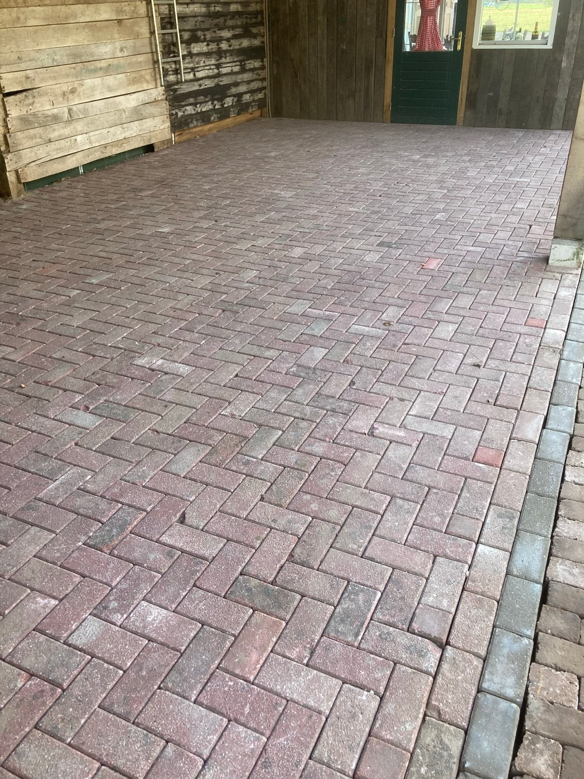 Gebruikte klinkers voor terras of oprit, Tuin en Terras, Ophalen, Overige materialen, Gebruikt, Klinkers