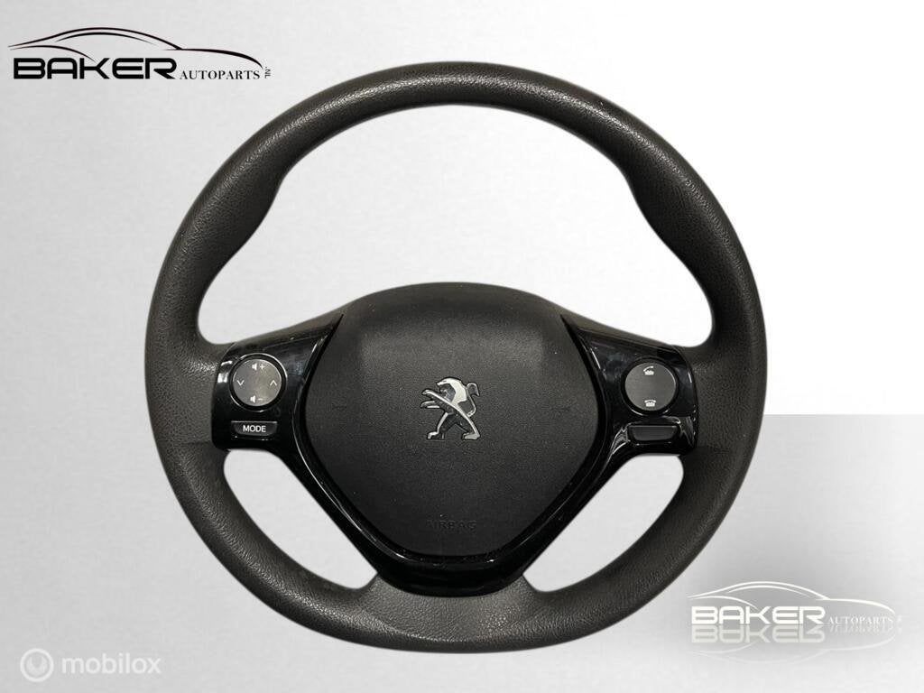 Stuur + Airbag Peugeot 108 1.0 e-VTi Allure ('14-'21), Auto-onderdelen, Gebruikt, Ophalen of Verzenden, Peugeot, Peugeot