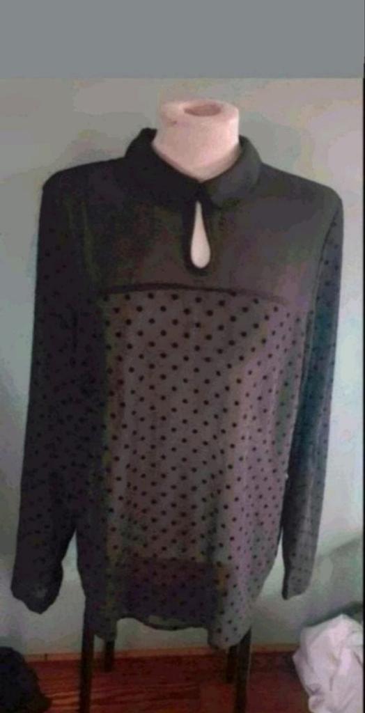 Anna Scott blouse, Kleding | Dames, Zwart, Maat 42/44 (L), Anna Scott, Ophalen of Verzenden