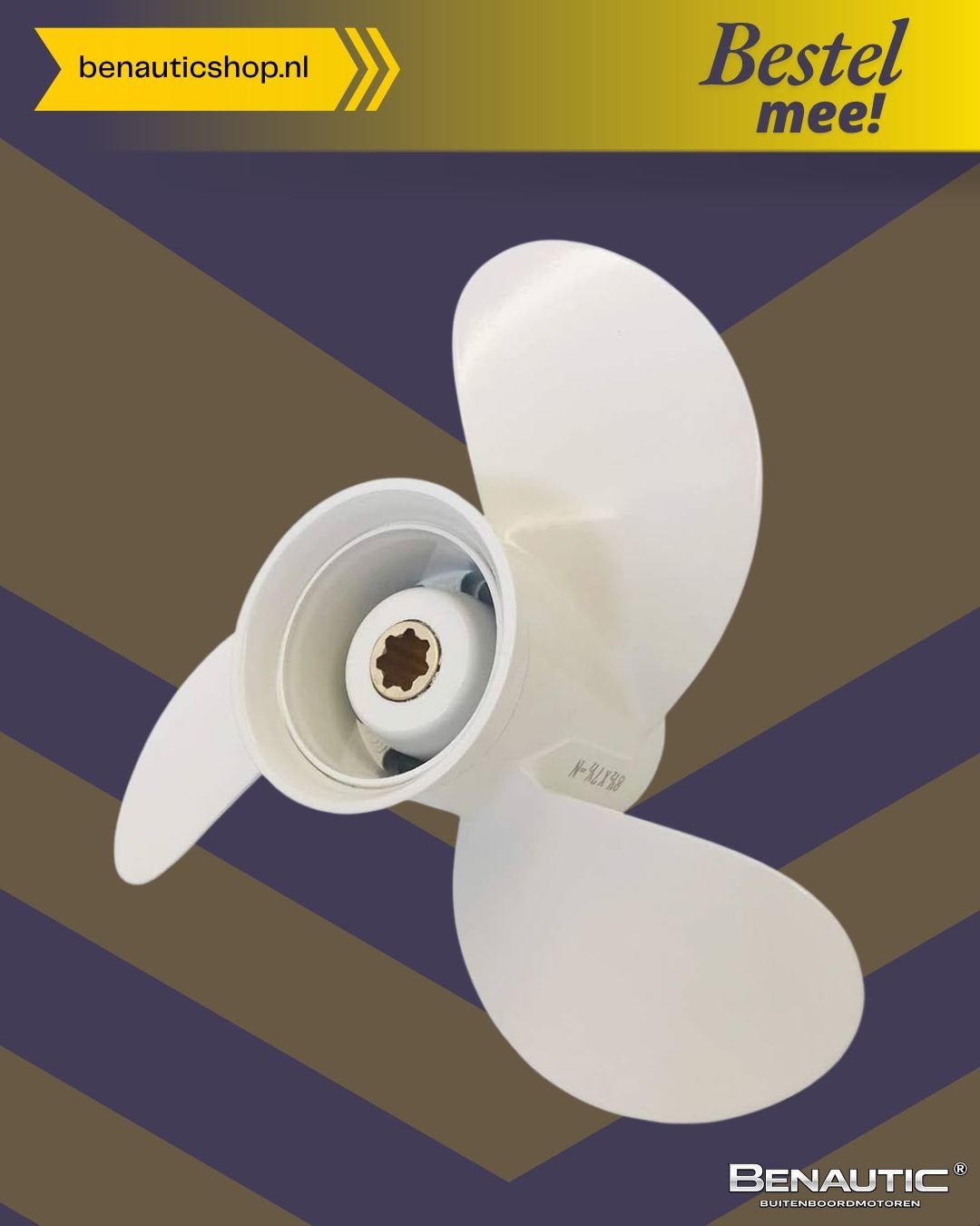 Accessoire Yamaha propeller 6G1-45943-00-EL (F6, F8, F9.9) (, Watersport en Boten, -, -, Nieuw, Ophalen of Verzenden