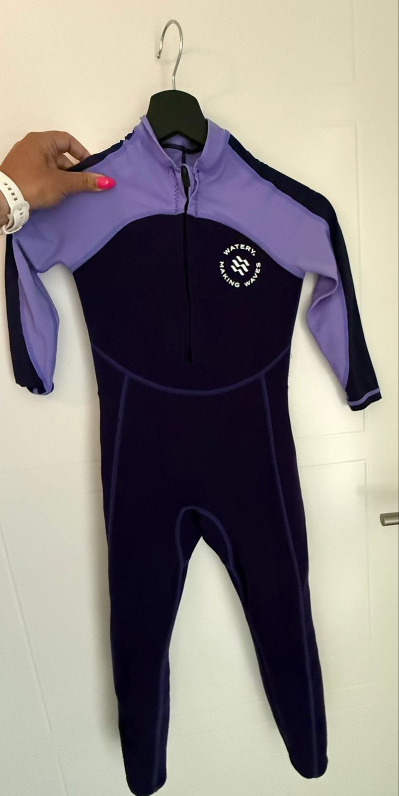 Watery Wetsuit Kind Maat 128 - Zo goed als nieuw, Kinderen en Baby's, Kinderkleding | Maat 128, Ophalen of Verzenden, Zo goed als nieuw