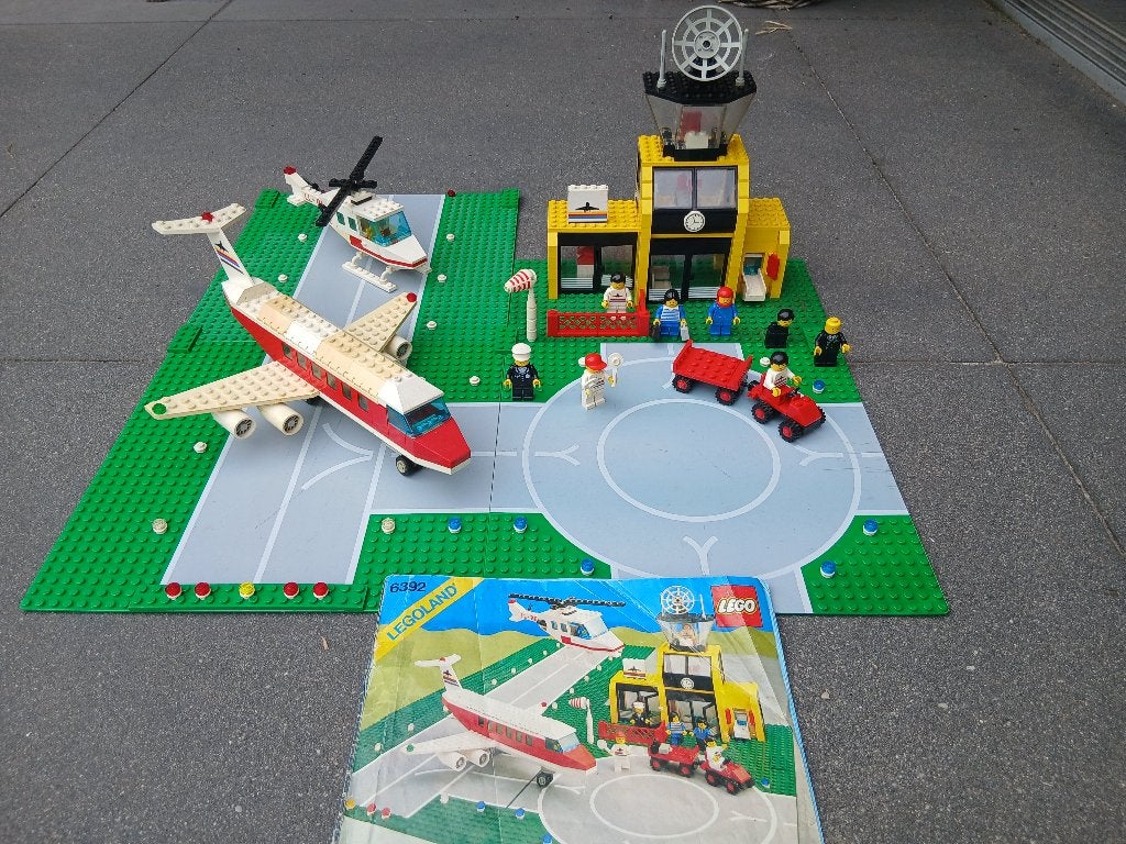 Lego 6392 Vliegveld + instructieboekje, Ophalen, Gebruikt, Overige thema's, Lego