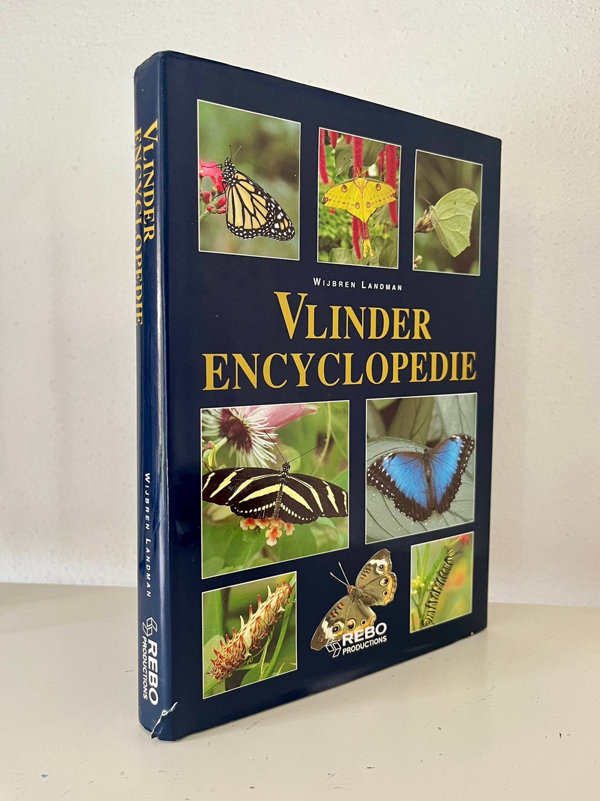 Vlinder Gids  encyclopedie - Wijbren Landman, Ophalen of Verzenden, Zo goed als nieuw