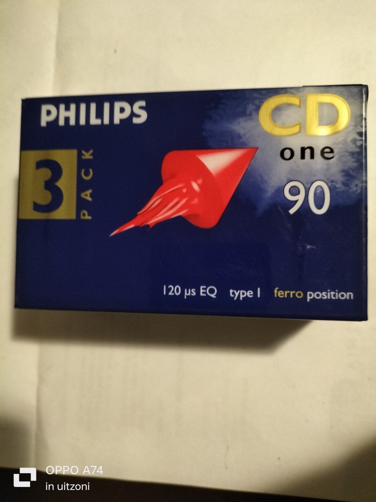 Philips CD One 90 - 3 pack - Nieuw in verpakking, 2 t/m 25 bandjes, Overige genres, Ophalen of Verzenden, Nieuw in verpakking