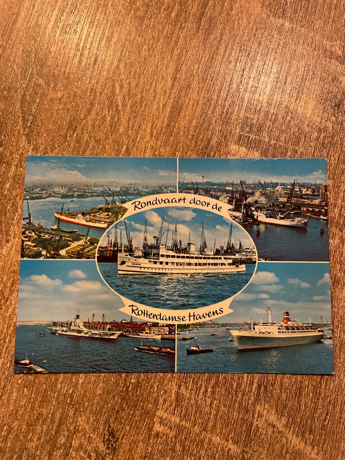 Oude Ansichtkaart - Rondvaart door de Rotterdamse Havens, Ophalen of Verzenden, 1960 tot 1980, Gelopen, Zuid-Holland