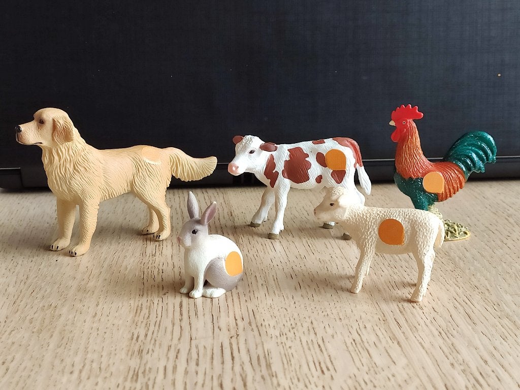 Tiptoi set dinosaurussen en/of boerderijdieren., Ophalen of Verzenden, Zo goed als nieuw, Ontdekken, Met geluid