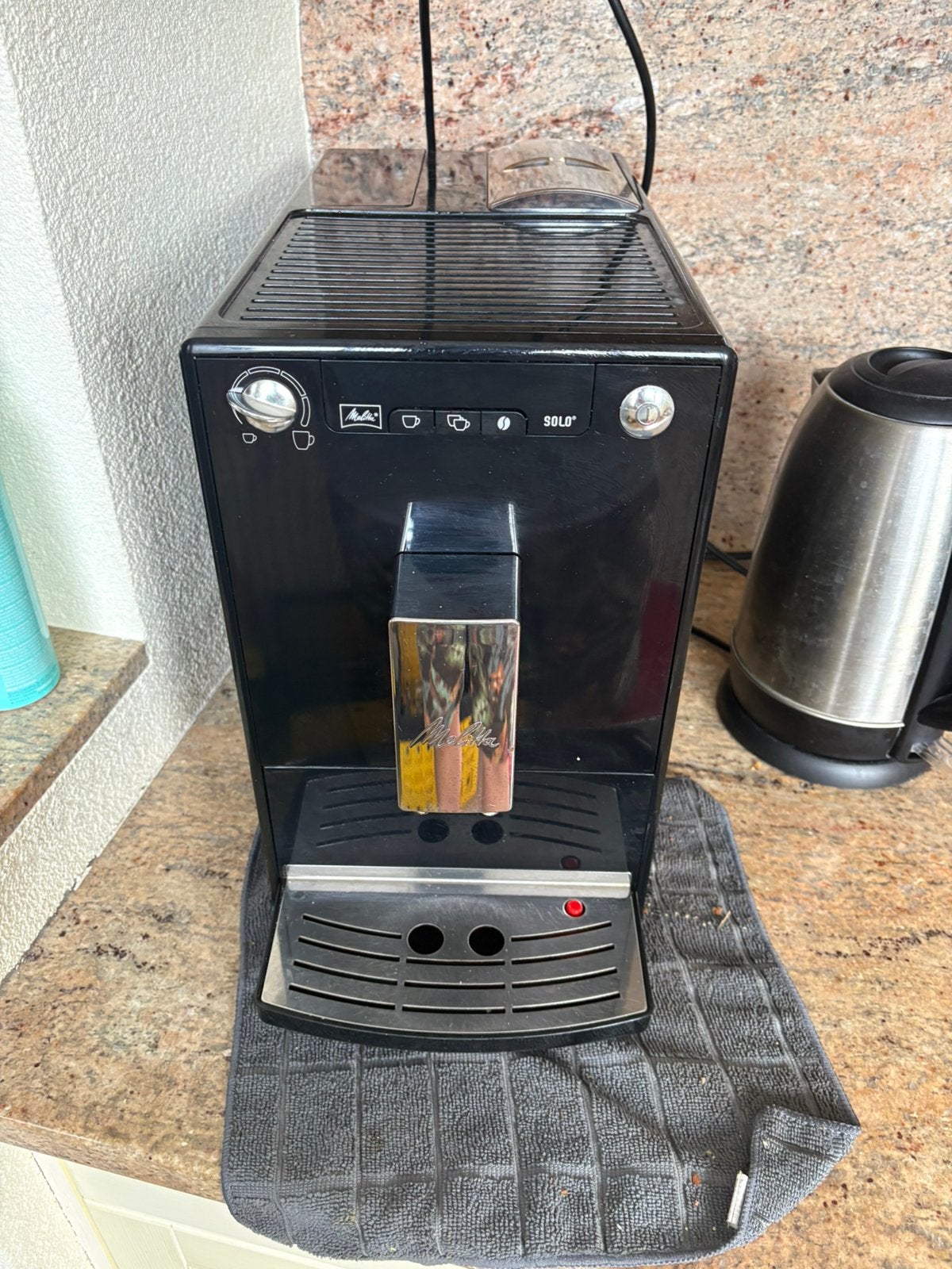 Volautomatische espresso machine - Melitta, Afneembaar waterreservoir, Espresso apparaat, Zo goed als nieuw, 4 tot 10 kopjes