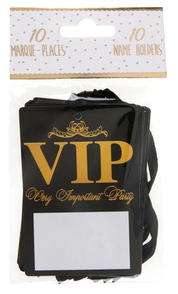 12 VIP pols bandjes wit met goud, Versiering, Nieuw, Ophalen of Verzenden, Info@sweet-one.nl