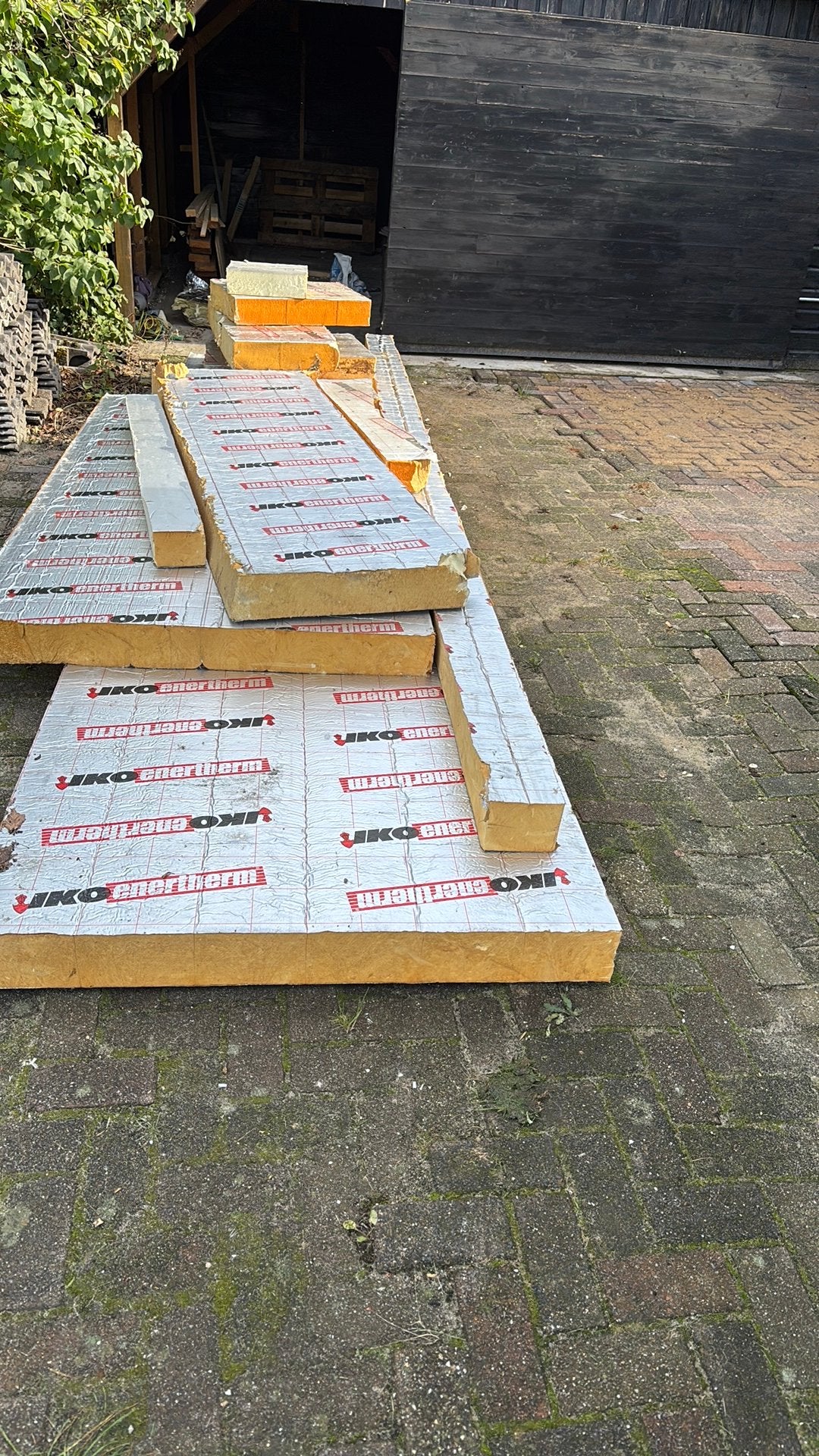 Pir isolatie 12 cm, Ophalen, 12 cm of meer, 5 tot 10 m², Zo goed als nieuw