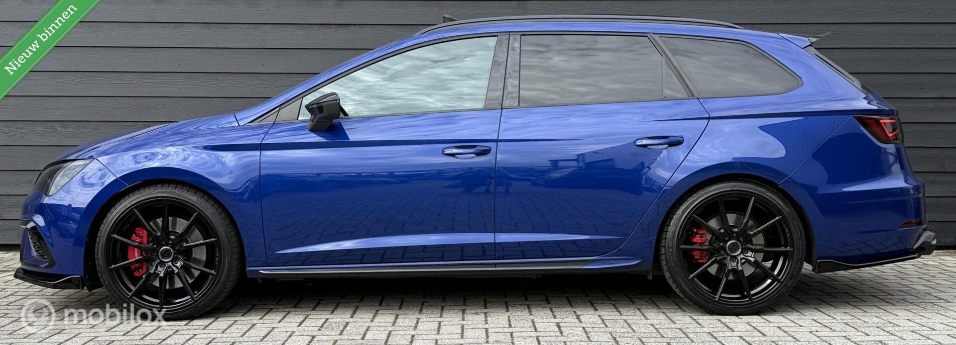 Seat Leon ST 2.0 TSI CUPRA 300 4DRIVE Kuipstoelen/Pano/Virit, Auto's, Automaat, Gebruikt, Euro 6, 4 cilinders